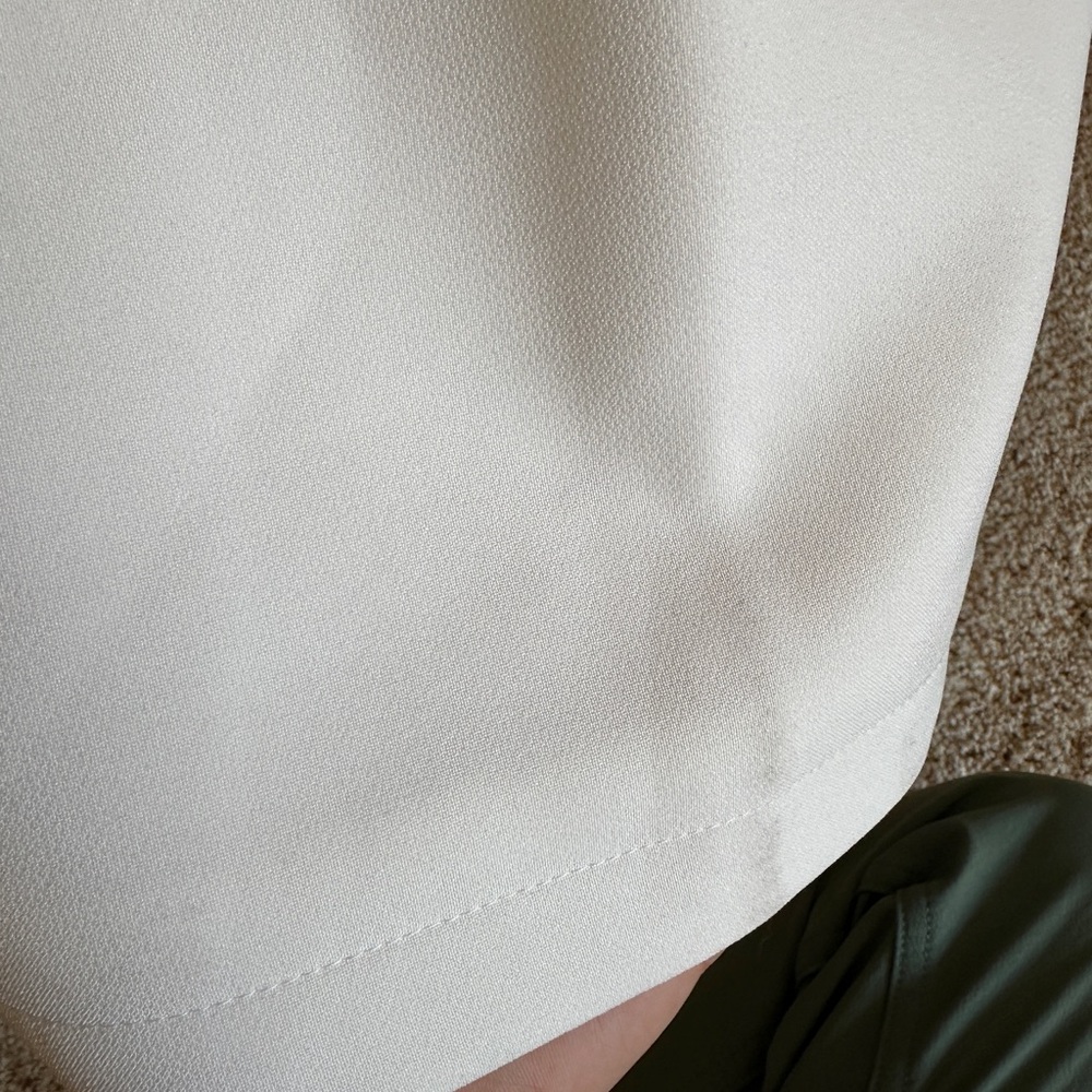 NWT Odd Muse London The Ultimate Muse Pearl Trim Midi Dress White Size XS - Picture 14 of 16